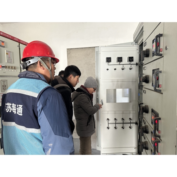 云山街道安监所对江苏海建公司云山拌合站开展安全检查 