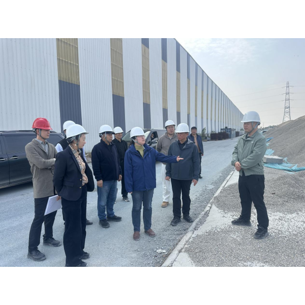 江苏海建通仁分公司与中核混凝土股份有限公司洽谈石子供应合作