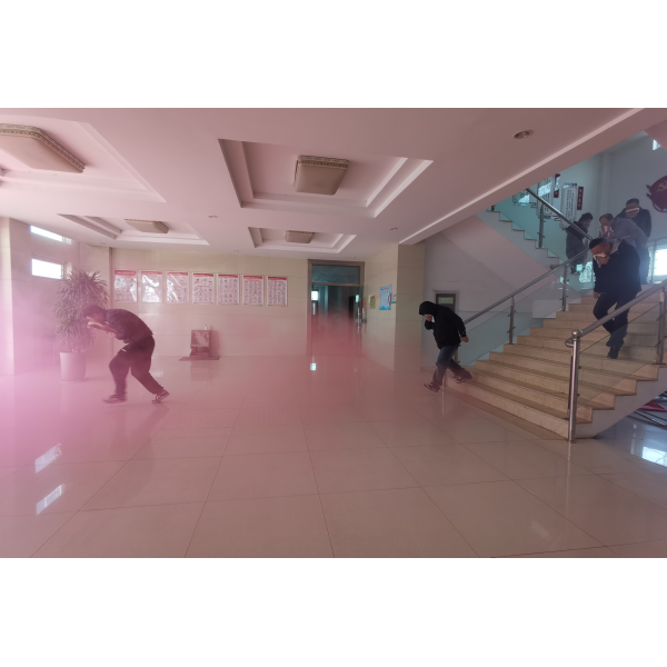 江苏海建通仁分公司组织开展办公楼火灾应急演练