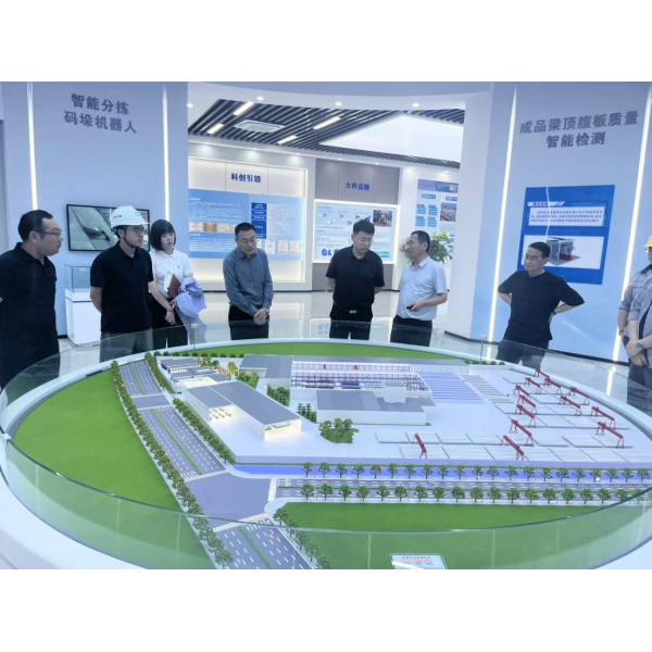 海建公司赴无锡对标学习智慧梁场建设经验